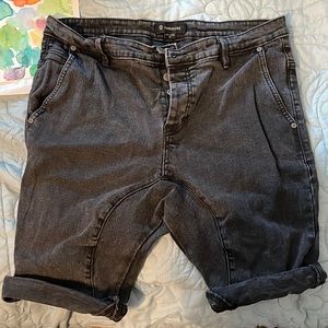 Zanerobe sureshot drawstring waist shorts 32